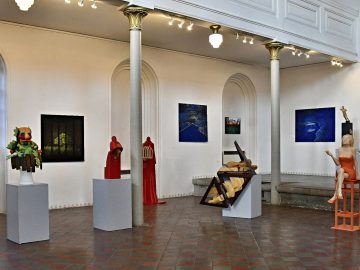 Oldřich Šembera & Jiří Žlebek – Obrazy a sochy / fotogalerie / Výstava Oldřich Šembera / Jiří Žlebek - obrazy / sochy, foto: Jiří Necid