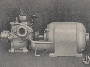 Síla větru a tlak vody / fotogalerie / Odstředivé čerpadlo firmy Kunz Hranice, foto: sbírky hranického muzea