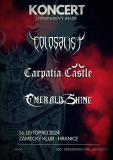 Listopadový sejšn: Colosalist, Carpatia Castle, Emerald Shine